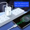 Tatal 38W Wall Charger Quick Charge PD20W Power3.0 Адаптер для быстрой зарядки с кабелем USB Type C для Xiaomi iPhone Samsung