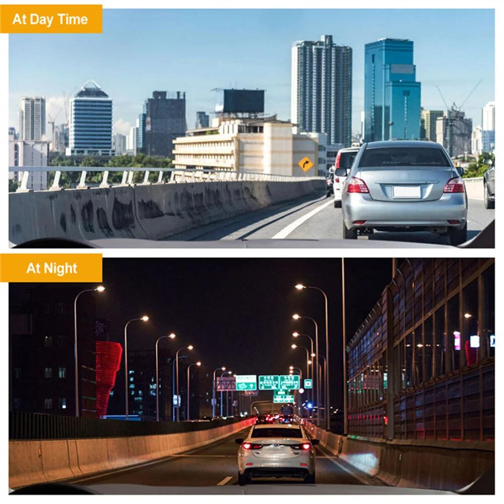 Автомобильный видеорегистратор 1080P с 3 камерами, передняя камера салона и задний видеорегистратор, 3-канальная камера DVR с циклической записью, G-сенсор, черный ящик, автомобильные аксессуары