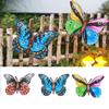 Statue Sculpture Home Decoration Metal Butterfly Ornament Garden Craft Iron Art Wall Hanging