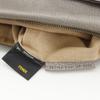 FENDI Celeria Shoulder Bag 8BT194 gray leather Women Used