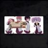 Cozy Yuru Yuri Animeseries Mouse Pad NonSlip Large Desk Mat Thick Stitched Edge Gaming Mousepad