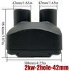 42/60/75/90mm Air Outlet Vent Cover For 2KW 5KW Air Diesel Parking Heater Parts For Webasto Eberspacher Car Truck Bus Caravan