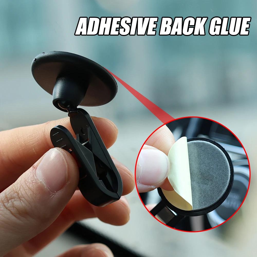 4x Клипсы на присосках Держатель для парковочного талона Прочный многоразовый держатель для карт для стеклянного окна Аквариум Бизнес-офис Автомобильное лобовое стекло