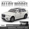1/20 Rolls Royce Cullinan Роскошный Внедорожник Металлический Литой Модель Автомобиля Коллекция Хобби Украшение Праздничные Подарки Бойфренд