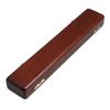 Wooden Flute Head Joint Wooden Storage Flute Mouthpiece Amber 25.5x4.6x3cm Case, Box, Accessory,