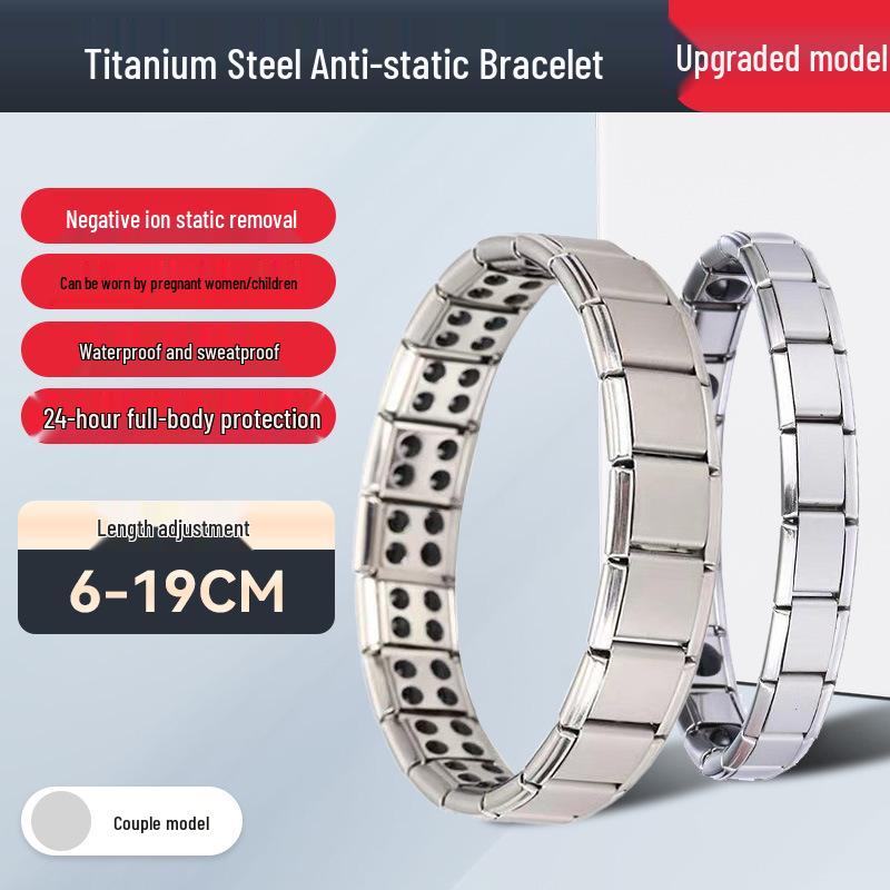 Беспроводной антистатический браслет - Устраняет зимнюю статику для мужчин и женщин