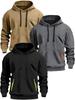Men's Hoodie 2025, Casual Sporty Hoodie, Autumn and Winter Top, Arm Pocket Zipper Hoodie