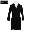 16-6309101 Black Insight Out Wool Coat Coat S blackUsed