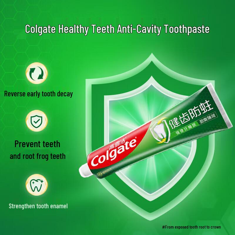 Colgate Здоровые Зубы Зубная паста против кариеса - Освежающая мята