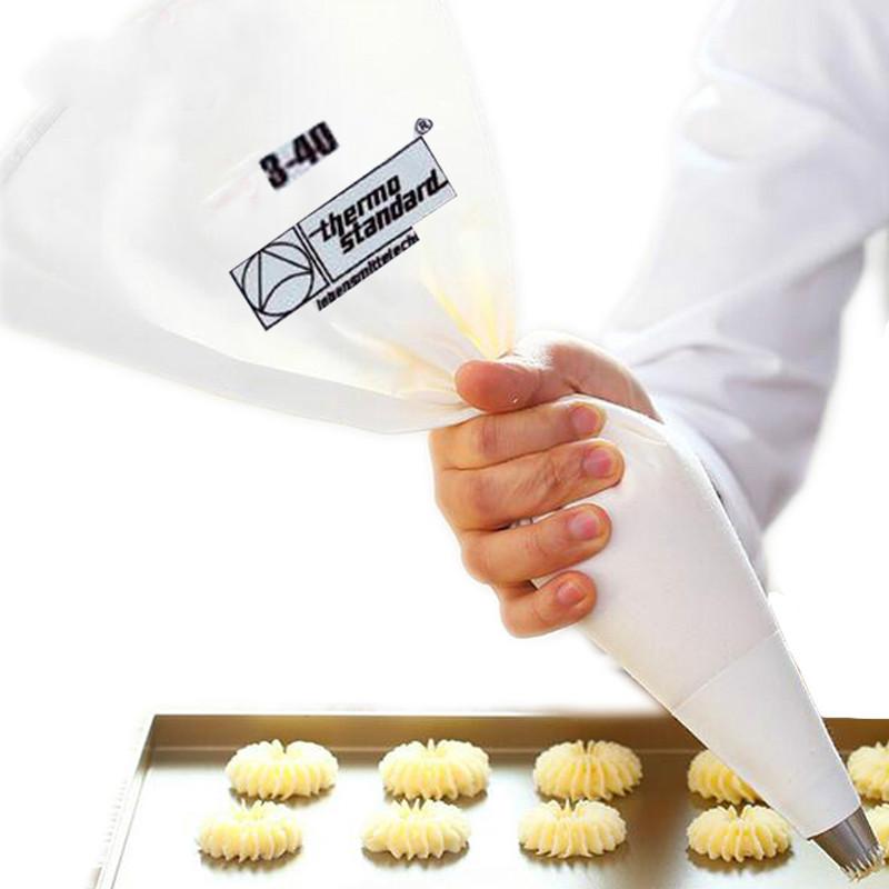 35/40/46/50cm 100% Cotton Cream Pastry Icing Bag Baking Cooking Cake Tools Piping Bag Kitchen