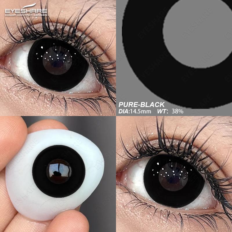 Eyeshare 1 Pair Cosplay Color Contact Lenses for Eyes Anime Accessory Anime Len Fashion Lenses Blue Lenses Beauty Pupil