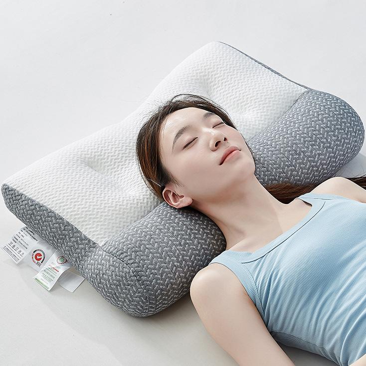 Cervical Pillow Non-correction Repair Anti-traction Pillow Core Deep Sleep Neck Pillow Adult Pair of Pillow Cores