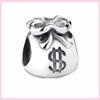 925 Silver Sister Heart Wedding Charm For Original Bracelet Cat Nurse Angel Jewelry Beads Spacer Stopper
