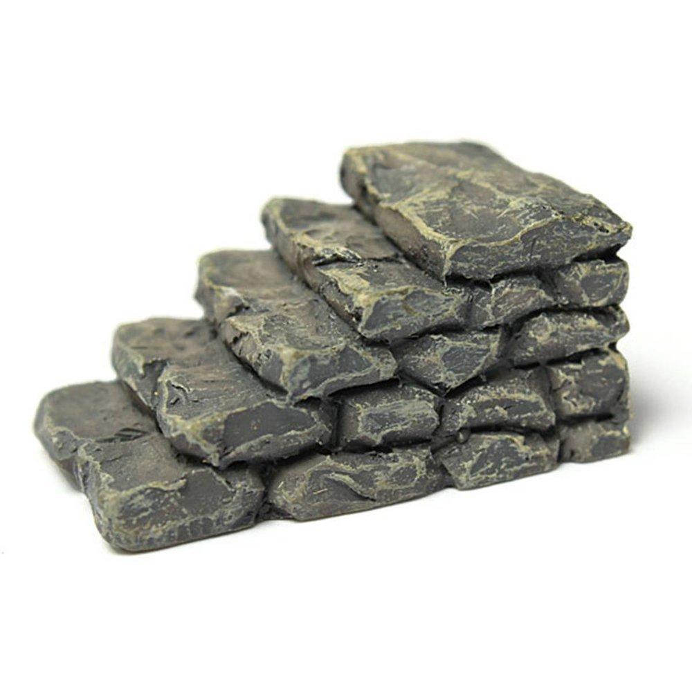 1pcs Artificial Simulation Stone Step Miniature Fairy Garden Home Decoration Mini Craft Micro Landscaping Decor DIY Accessories