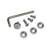 SEIWA IMP065 Bolts Aluminum Washers for Exterior and Anti-Theft & (4-Piece Set) Use, Tamper-Proof, Dress-Up