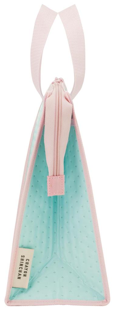 Skater Lunch Nonwoven x Crayon Pastel Star Bag, Fabric, Insulated, 26.5 27cm, Shin-chan Design, FBC1-A