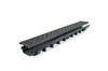 Linear Drainage 1000*63 Channel With Pp Line A15 Black Grid - Mx 01713