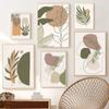 Boho Palm Leaf Abstract Plant Wall Art Canvas Painting Modern Interior Nordic Posters And Prints Wall Pictures Living Room Decor