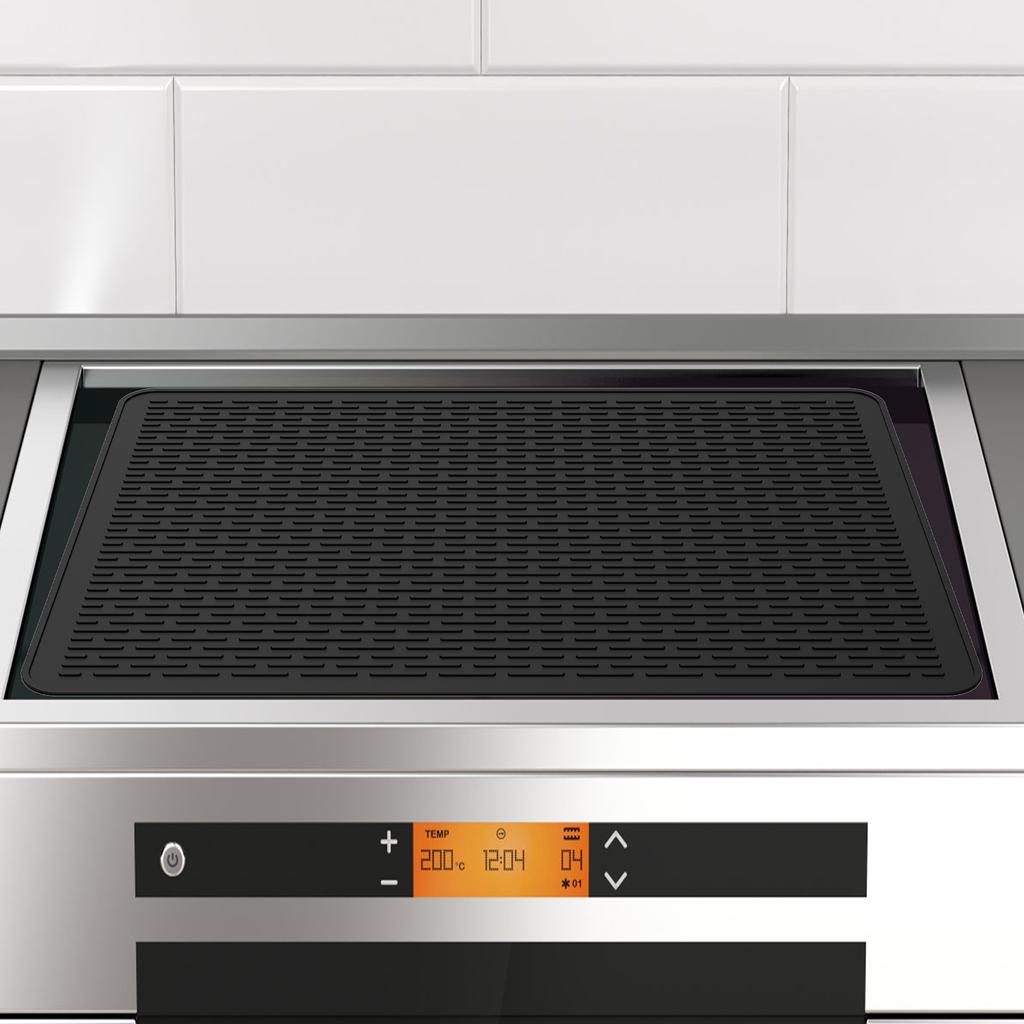 Силиконовые чехлы для плит, термостойкий силиконовый коврик для плиты 28×20 дюймов, большой силиконовый протектор для плиты, многоразовая силиконовая тарелка