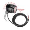 Светодиодный Алюминиевый E bike Hdlight Рожок 2 в 1 Комплект Передний Свет Hdlamp свет (черный)