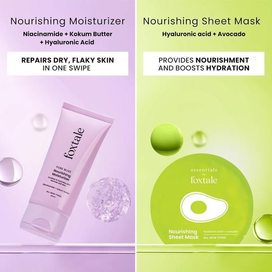 Foxtale Valentine's Glow Getter Combo Kit с молочной кислотой, гиалуроновой кислотой и ниацинамидом | Для сияющей и лучистой кожи | Подарочный набор | Непревзойденное сияние