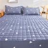 Водонепроницаемый наматрасник, толстая стеганая простыня, модное постельное белье с принтом, простыня, наматрасник, топпер без наволочки