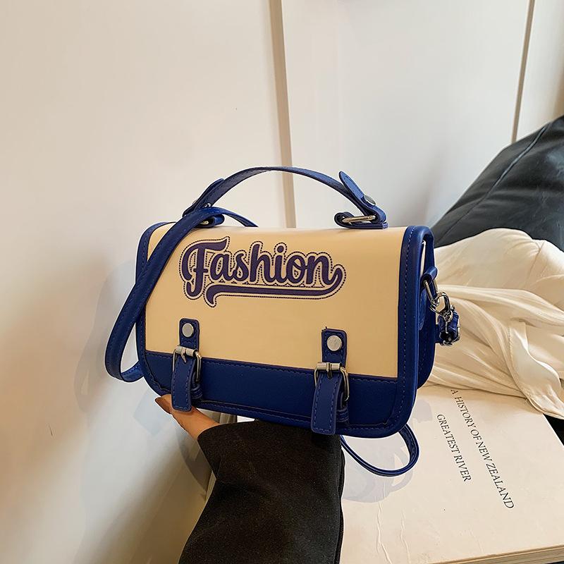 Модная и трендовая сумка через плечо, персонализированная повседневная сумка нового стиля, женская красивая сумка для весны и лета, портативная маленькая квадратная сумка для почтальона