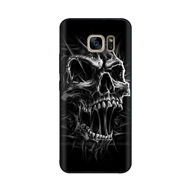 Силиконовый чехол для Samsung Galaxy S7 Edge, чехол S7, чехол для телефона Samsung Galaxy S6 Edge S 6, полная защита, мягкая задняя крышка