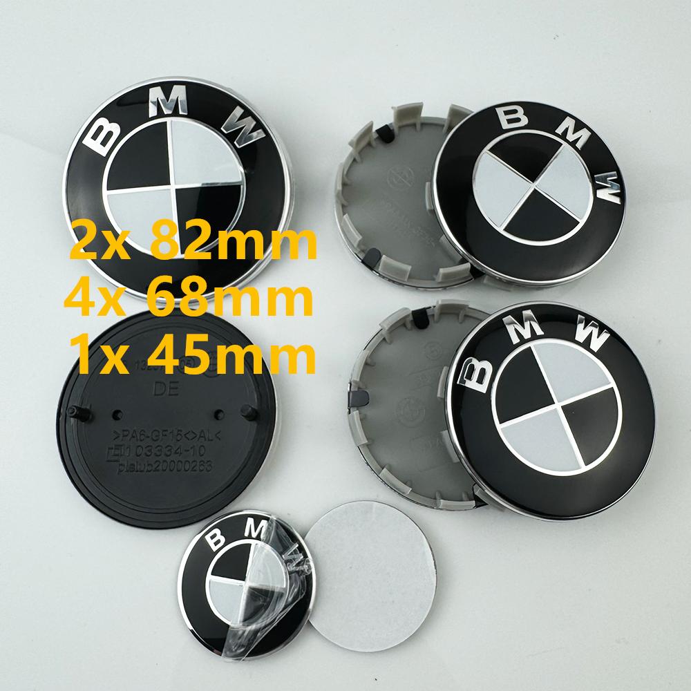 For BMW M 45mm56mm 68mm 74mm 82mm Car Front Hood Emblem For BMW X1 X2 X3 X4 Wheel Hub Caps Badge X5 X6 F48 F39 F10 F30 G11 E60 G01 E84 E83 JG8