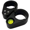 2 Pcs 32mm Centering Rod GPS Center Pole Circular Metal Level Bubble Measurement Tool for Leica South RTK Total Station 25-26s