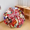 1 шт. Автоматический зонт Coca-cola Рождественская доставка - Подходит для путешествий, улицы, портативный зонт, Подарок на день рождения, Ежедневные принадлежности