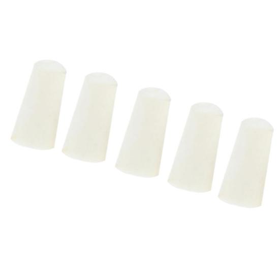 5Pcs Silicone Laboratory Chemistry Rubber Seal Flask Tapered Plugs Stoppers