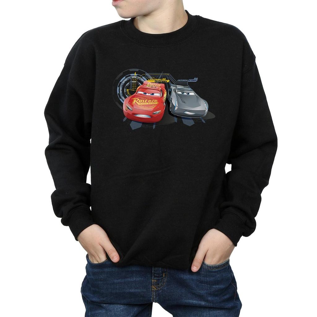 Disney Boys Cars Lightning Vs Storm Sweatshirt
