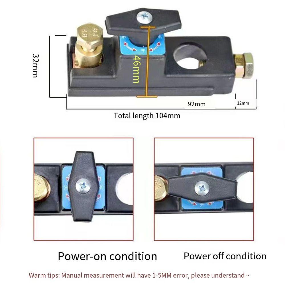 12V/24V Anti-leakage Switch Battery Cut-off Power Cut Off Kill Switches Boat/Yacht