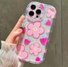 Раскрашенный цветок растения для чехла мобильного телефона iphone17pro Браслет Apple 15 14pro13promax новый 16