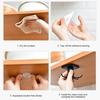 Storage Hook 360 Degree Rotatable with 6 Hooks Convenient Storage Solution for Utensils Tools Towels