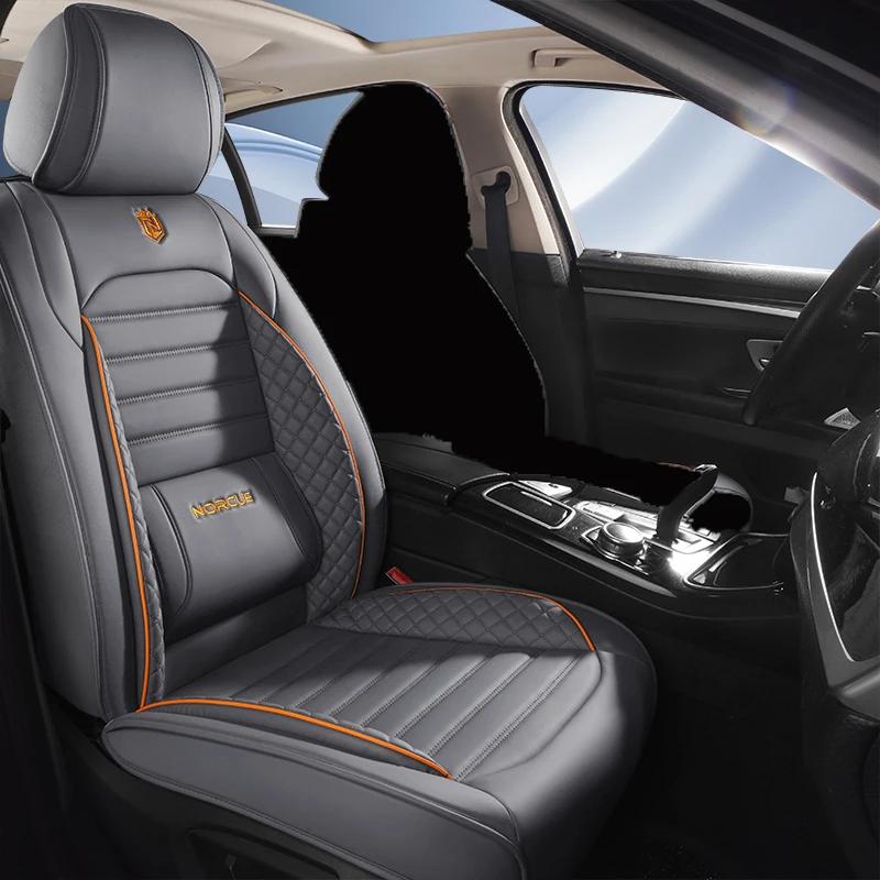 1 шт. Универсальный размер Чехол на сиденье автомобиля из ПУ кожи для Dacia Duster Renault Clio Fiat Panda Ypsilon Seat Arona Cors Автоаксессуары