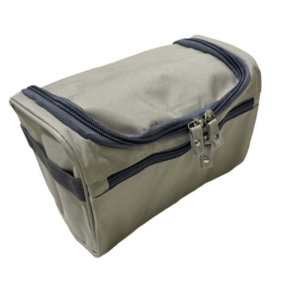 Large Capacity Portable Cosmetic Bag Solid Color Bath Organizer Bag Travel Toiletry Bag Women