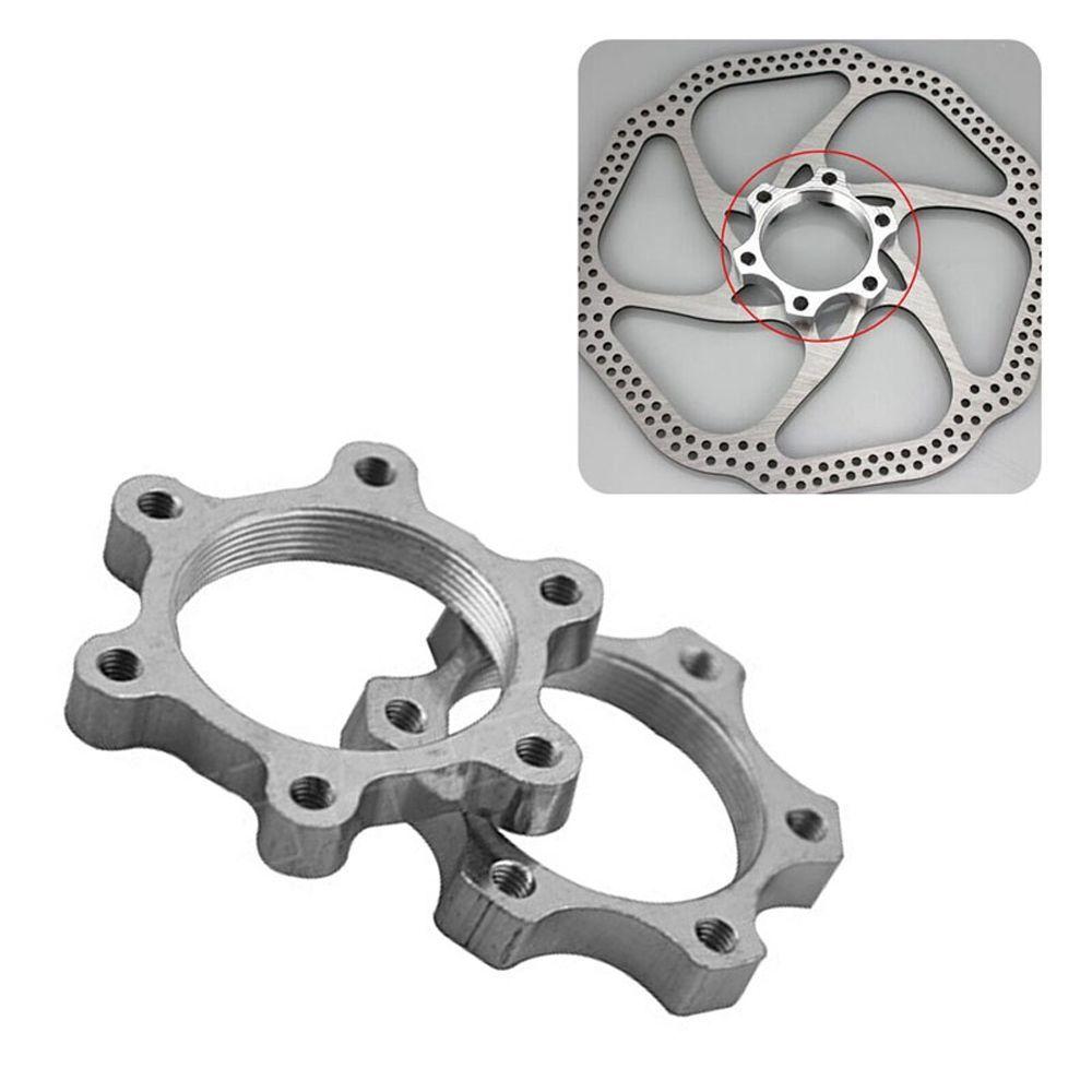 Bike Freewheel Modified Disc Brake Threaded Disc Brakes 6 Bolt Flange Adapter Disc Brake Rotor