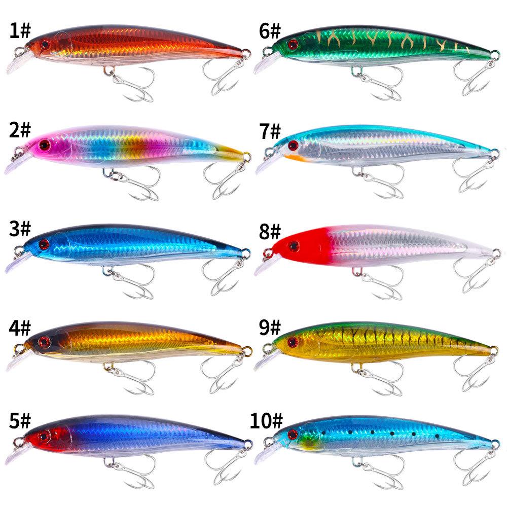 1 шт. 16 см/42 г длинные тяжелые приманки для ловли гольяна, приманки с плеском, плавающие приманки, рыболовные инструменты