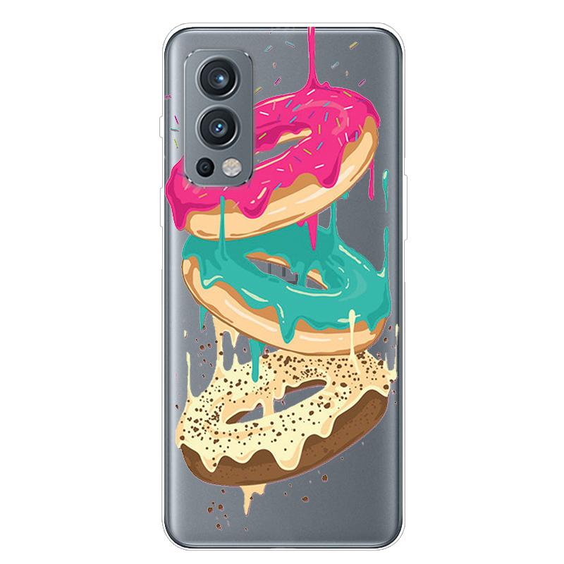 Для OnePlus Nord 2 5G Чехол Прозрачный Мягкий ТПУ силикон Чехол для телефона Для One plus Nord 2 5G Чехол Nord2 5G 2021 Прозрачный Funda Coque