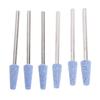 100pcs Nail Drill Bits Quartz Nail Polishing Heads Professional Portable Nail File Bits for Individu