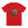 Funny Forklift Certified Skeleton Driver Meme T Shirts Men's 100% Cotton Oversized T Shirt Male Fashion Vintage Y2k T-shirt Tops