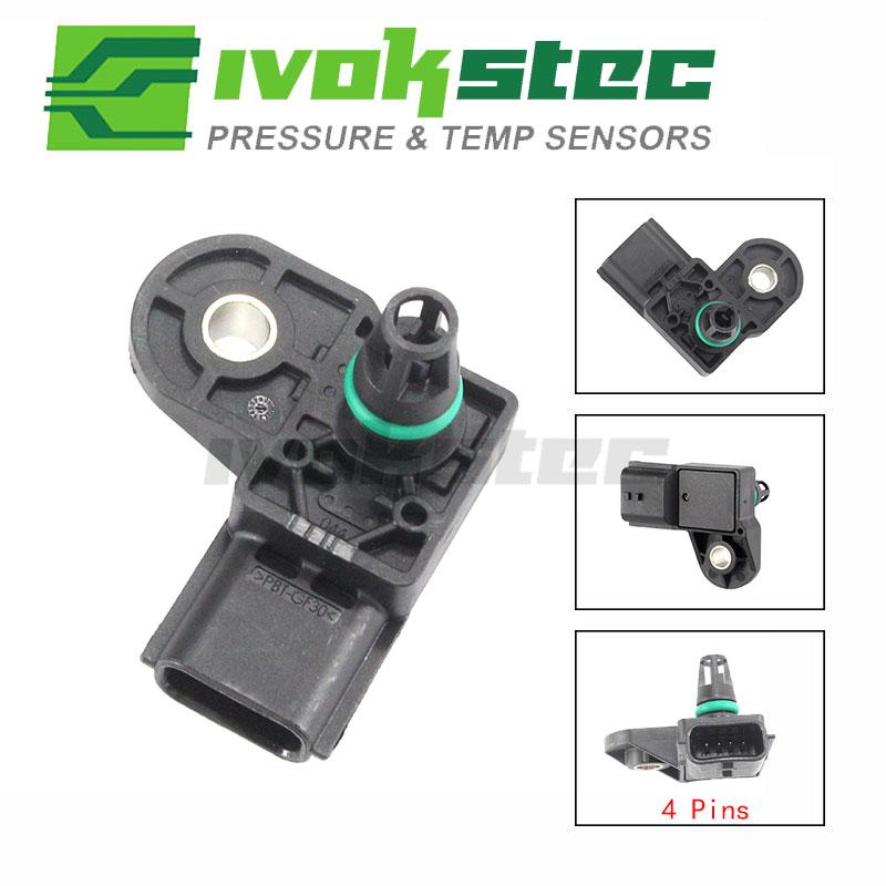 MAP Sensor Intake Manifold Pressure For MAZDA 6 3 SERIES CX4 CX-5 CX-7 0261230319 SH01-18-211 F01R00E038