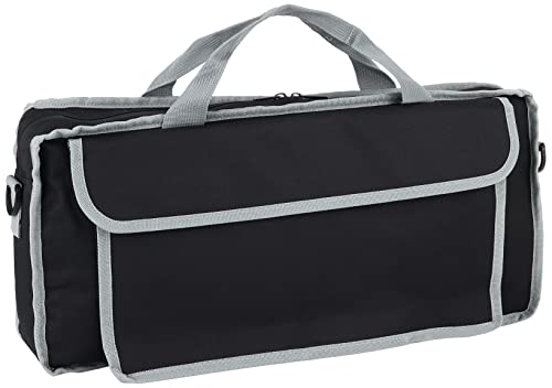 KC Kyoritz 2-Way Soft Case for Key Harmonicas, KHB-07/Black/Grey (Includes Shoulder Strap), Black/Grey