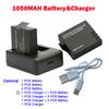 1050/1350 MAH Large Capacity Lithium Battery For Waterproof Sport Camera Action Camera Battery Life 1-3 Hours