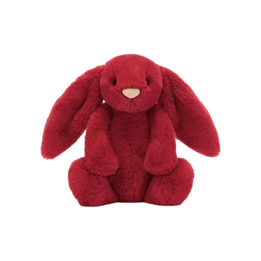 Jellycat Коллекция Зайчиков Supreme Bashful Skye Зайчик Куклы Плюшевая Кукла 31см/51см Высота в Сидячей Позе