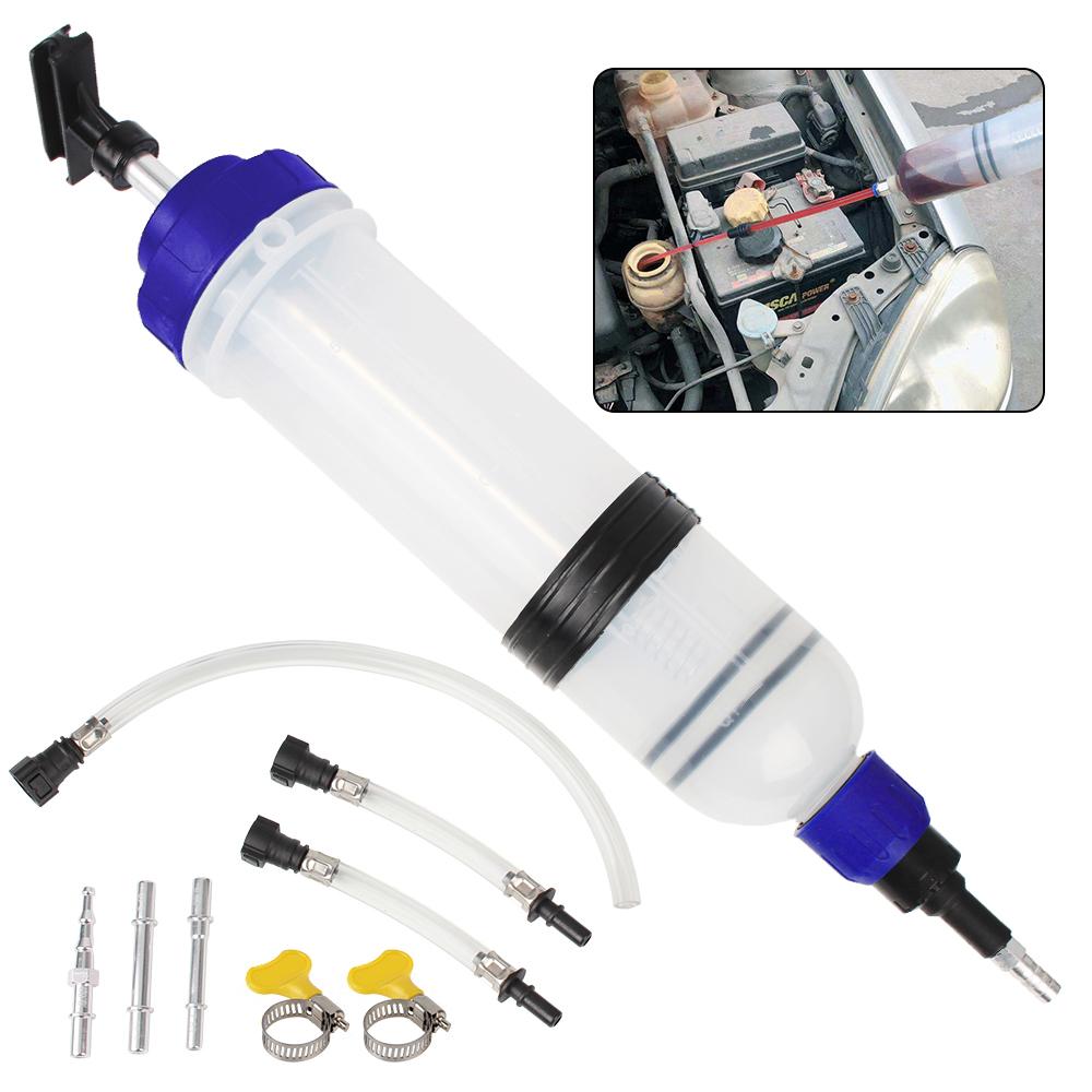 Suction Vacuum Brake Liquid Car Oil Fluid Extractor 200cc 500cc 1500cc Fuel Transfer Filling Syringe Manual