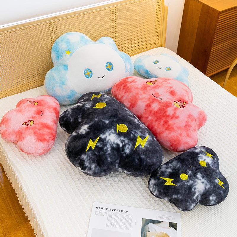 Creative Cloud Pillow - Cartoon Plush Expression Sleeping Cushion Doll Birthday Gift