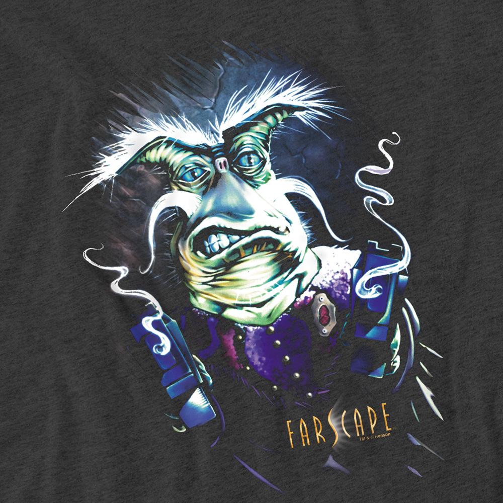 Farscape Unisex Adult Guns Rygel Heather T-Shirt